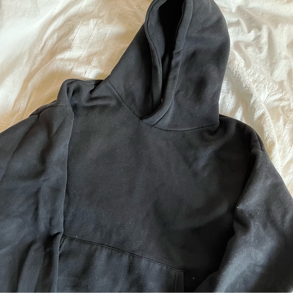 thick black hoodie - Picture 2 of 4